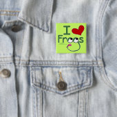 I Liebe FROGS Button (Beispiel)