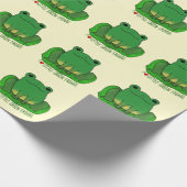 I Liebe Frogs Geschenkpapier (Ecke)