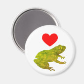 I Liebe Frogs Magnet (Vorderseite/Rückseite)