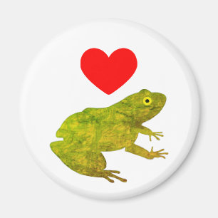 I Liebe Frogs Magnet