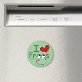 I Liebe FROGS Magnet (In Situ (Geschirrspüler))