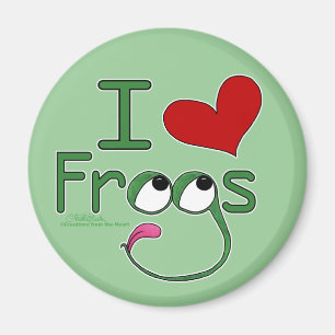 I Liebe FROGS Magnet