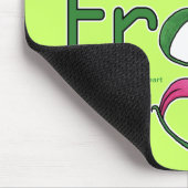 I Liebe FROGS Mousepad (Ecke)