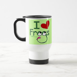 I Liebe FROGS Reisebecher
