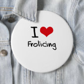 I Liebe Frolicing Button (Beispiel)