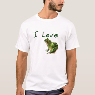 I Liebe-Frosch-T-Shirt T-Shirt
