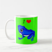 I Liebe-Frösche Kaffeetasse (Links)