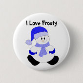 I Liebe Frosty Button (Vorderseite)