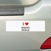 I Liebe-Frühlings-Bruch Autoaufkleber (Auf Auto)