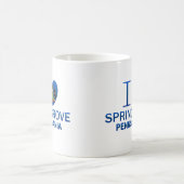I Liebe-Frühlings-Waldung, PA Kaffeetasse (Mittel)