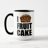 I Liebe Fruitcake Tasse (Links)