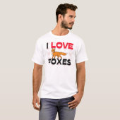 I Liebe-Füchse T-Shirt (Vorne ganz)