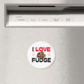 I Liebe Fudge Magnet (In Situ (Geschirrspüler))