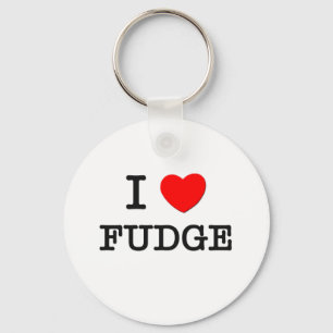 I Liebe-Fudge Schlüsselanhänger