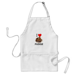 I Liebe-Fudge Schürze