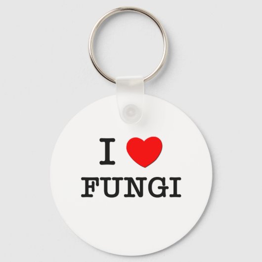 I Liebe Fungi Schlüsselanhänger (Vorderseite)