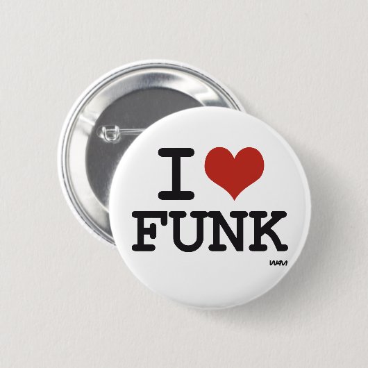 I LIEBE-FUNK BUTTON (Vorne & Hinten)
