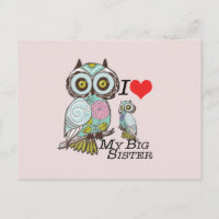 I-Liebe für meine große Schwester Owls Multiple Pr