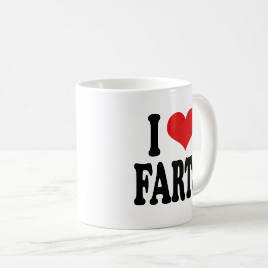 I Liebe-Furzen Kaffeetasse (VorderseiteRechts)