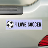 I LIEBE-FUSSBALL-AUTOAUFKLEBER AUTOAUFKLEBER (Auf Auto)