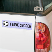 I LIEBE-FUSSBALL-AUTOAUFKLEBER AUTOAUFKLEBER (Auf Lkw)