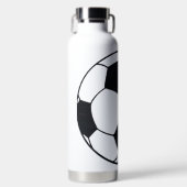 I Liebe Fußball (Fußball) Trinkflasche (Vorderseite)