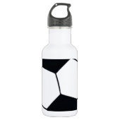 I Liebe Fußball (Fußball) Trinkflasche (Vorderseite)