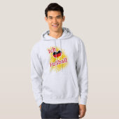 I Liebe Fußball Hoodie (Vorne ganz)