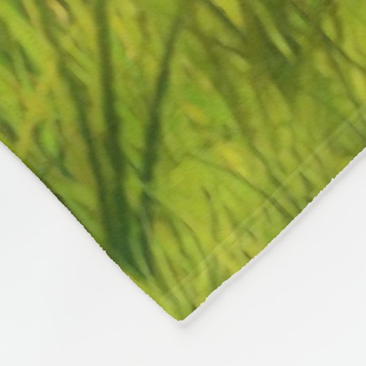 I Liebe-Fußball mit Monogramm Fleecedecke (Ecke)