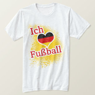 I Liebe Fußball T-Shirt
