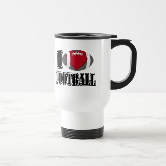 I Liebe Fußball - Tasse (Rechts)