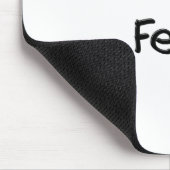 I Liebe-Füße Mousepad (Ecke)