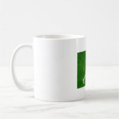 I Liebe Futbol Soccer individuell anpassbar Kaffeetasse (Links)