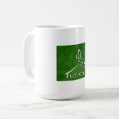I Liebe Futbol Soccer individuell anpassbar Kaffeetasse (Vorderseite Links)