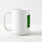 I Liebe Futbol Soccer individuell anpassbar Kaffeetasse (Links)