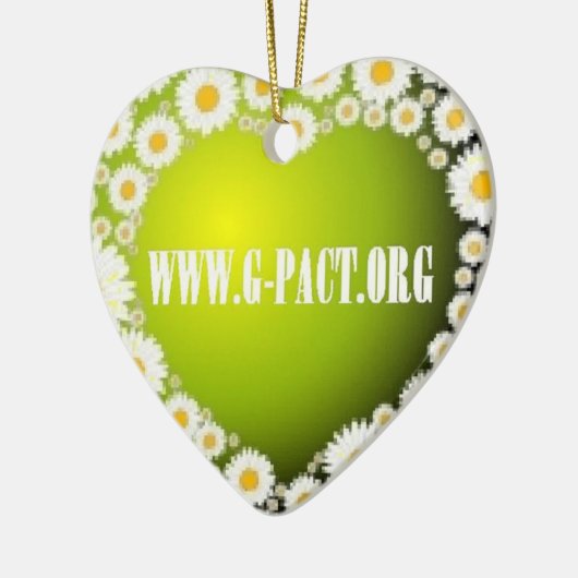 I Liebe G-PACT Keramikornament (Links)