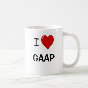I Liebe GAAP - I Herz GAAP - Funny GAAP Kaffeetasse