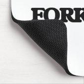 I LIEBE-Gabelstapler Mousepad (Ecke)