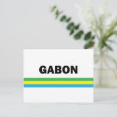I Liebe Gabon Postkarte (Stehend Vorderseite)