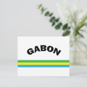 I Liebe Gabon Postkarte (Stehend Vorderseite)