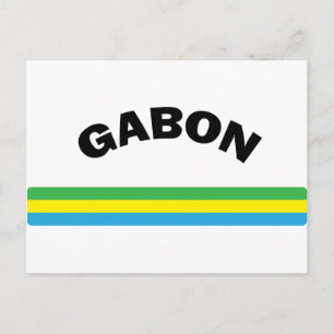I Liebe Gabon Postkarte