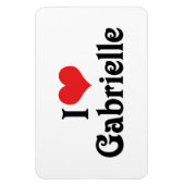 I Liebe Gabrielle Magnet (Vertikal)