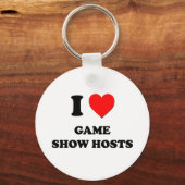 I Liebe Game Show Hosts Schlüsselanhänger (Vorderseite)
