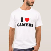 I Liebe Gamers T - Shirt (Vorderseite)