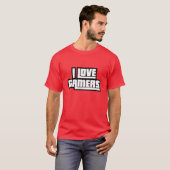 I Liebe Gamers T-Shirt (Vorne ganz)