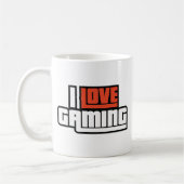 I Liebe Gaming Coffee Tasse (Links)