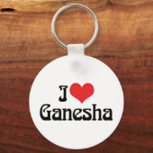 I Liebe ganesha Schlüsselanhänger (Vorderseite)
