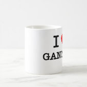 I Liebe Gannets Kaffeetasse (Mittel)