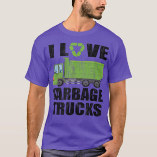 I Liebe Garbage Trucks 982 T-Shirt