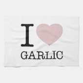 I LIEBE GARLIC GESCHIRRTUCH (Horizontal)